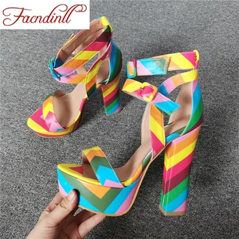 FACNDINLL new 2020 summer fashion women sandals shoes sexy high heels platform dress party wedding gladiator sandals big size 43
FACNDINLL new 2020 summer fashion women sandals shoes sexy high heels platform dress party wedding gladiator sandals big size 43