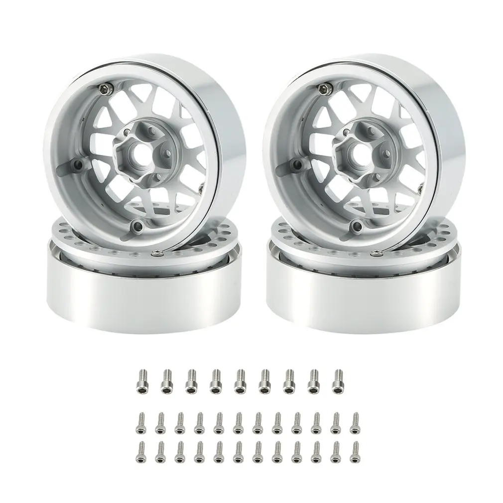 4PCS 2.2in Beadlock Wheel Rims Metal Tire Lock Hub Set for Universal 1/10 Simulation Climbing Vehicle RC Rock Crawler Model
4PCS 2.2in Beadlock Wheel Rims Metal Tire Lock Hub Set for Universal 1/10 Simulation Climbing Vehicle RC Rock Crawler Model
