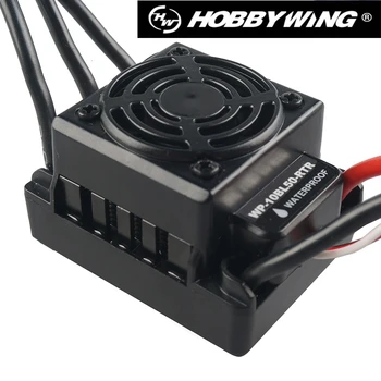 Waterproof 50A Brushless ESC Speed Controller HSP 37017 (03307) WP-10BL50-RTR Programmable Fit 2-3S Lipo Pack for 1/10 RC Car