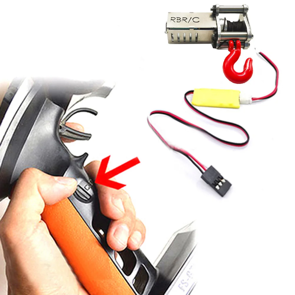 RC Truck Durable Simulation Automatic Winch Small Replacement Electronic Control Practical For 1/16 WPL B14 B24 B26 C14 MN90
RC Truck Durable Simulation Automatic Winch Small Replacement Electronic Control Practical For 1/16 WPL B14 B24 B26 C14 MN90