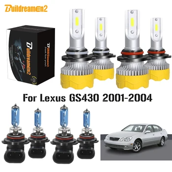 Buildreamen2 4 Pieces Car Headlight High Low Beam LED Halogen Bulb Headlamp 12V For Lexus GS430 2001 2002 2003 2004
Buildreamen2 4 Pieces Car Headlight High Low Beam LED Halogen Bulb Headlamp 12V For Lexus GS430 2001 2002 2003 2004