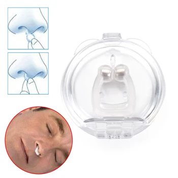 1PC Silicone Magnetic Anti Snore Stopper Snoring Nose Clip Silent Sleep Aid Device Guard Night Anti Snoring Device Health Care
1PC Silicone Magnetic Anti Snore Stopper Snoring Nose Clip Silent Sleep Aid Device Guard Night Anti Snoring Device Health Care