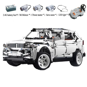 CaDA 61007 2.4G 2208pcs RC Car Building Blocks Technic sets can be modified G5 4WD SUV Assemble Block Educational Toys
CaDA 61007 2.4G 2208pcs RC Car Building Blocks Technic sets can be modified G5 4WD SUV Assemble Block Educational Toys