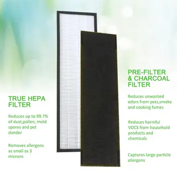 Upgraded Relacement HEPA Filter Air Purifier Accessories For GermGuardian FLT4825 FLT4800 Carbon Filter Sterilization 
Upgraded Relacement HEPA Filter Air Purifier Accessories For GermGuardian FLT4825 FLT4800 Carbon Filter Sterilization