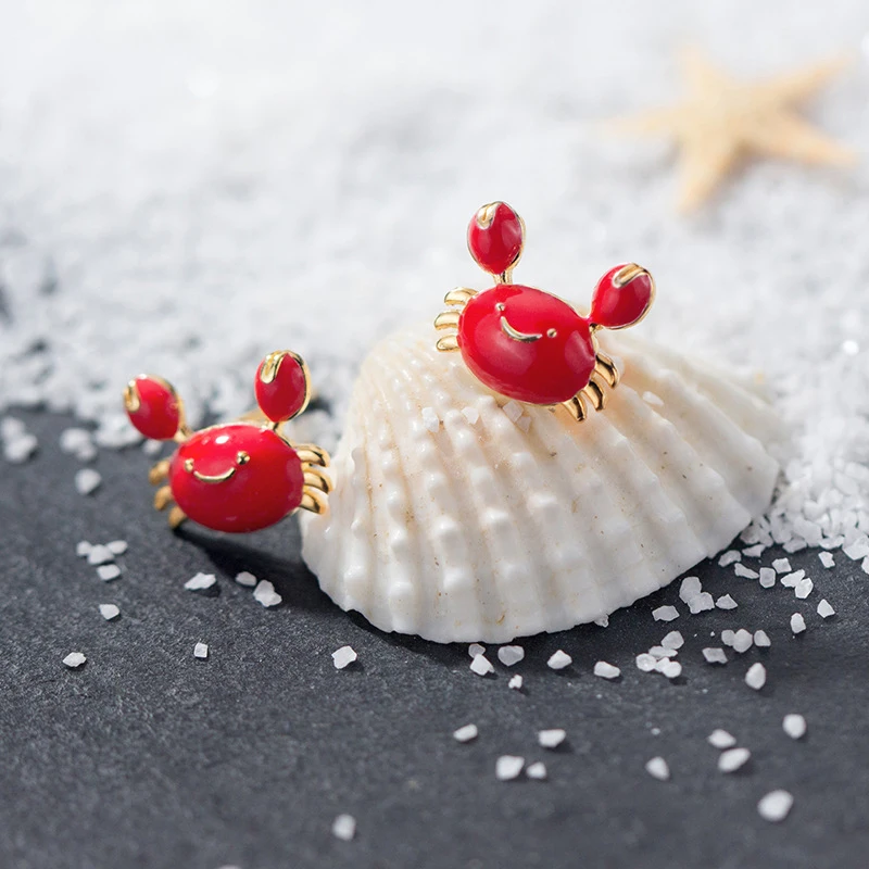 Modian Cute Ear Stud for Girl 100% 925 Sterling Silver Enamel Crab Stud Earrings Easy Office Lady Week Jewelry For Women Gifts
Modian Cute Ear Stud for Girl 100% 925 Sterling Silver Enamel Crab Stud Earrings Easy Office Lady Week Jewelry For Women Gifts