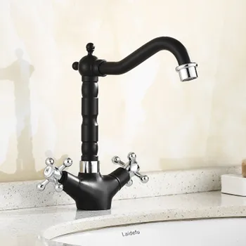 European-style black basin faucet cold and hot bathroom creative faucet platform basin washbasin personalized faucet
European-style black basin faucet cold and hot bathroom creative faucet platform basin washbasin personalized faucet