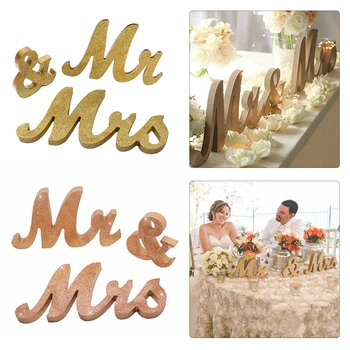 DIY MR&MRS Wedding Props Gold Color PVC English Letters Ornaments Wedding Supplies Creative Photobooth Mariage Props Decor 
DIY MR&MRS Wedding Props Gold Color PVC English Letters Ornaments Wedding Supplies Creative Photobooth Mariage Props Decor