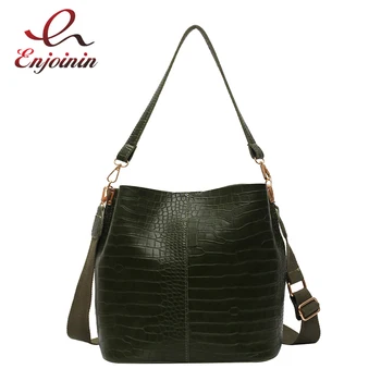 Crocodile Pattern PU Leather Bucket Bags For Women 2020 Simple Trend Crossbody Shoulder Handbags Branded Trending Cross Body Bag
Crocodile Pattern PU Leather Bucket Bags For Women 2020 Simple Trend Crossbody Shoulder Handbags Branded Trending Cross Body Bag