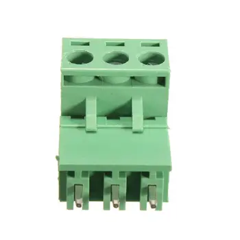 New 10Pcs 5.08mm Pitch 3Pin Plug-in Screw PCB Terminal Block Connector Right Angle
New 10Pcs 5.08mm Pitch 3Pin Plug-in Screw PCB Terminal Block Connector Right Angle