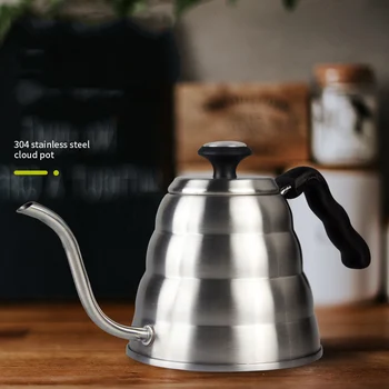 Stainless Steel Hand-Washed 1L Coffee Pot Percolators Fine Mouth Pot Coffee Maker 1.2L Temperature Measurable Kettle Tea Tools
Stainless Steel Hand-Washed 1L Coffee Pot Percolators Fine Mouth Pot Coffee Maker 1.2L Temperature Measurable Kettle Tea Tools