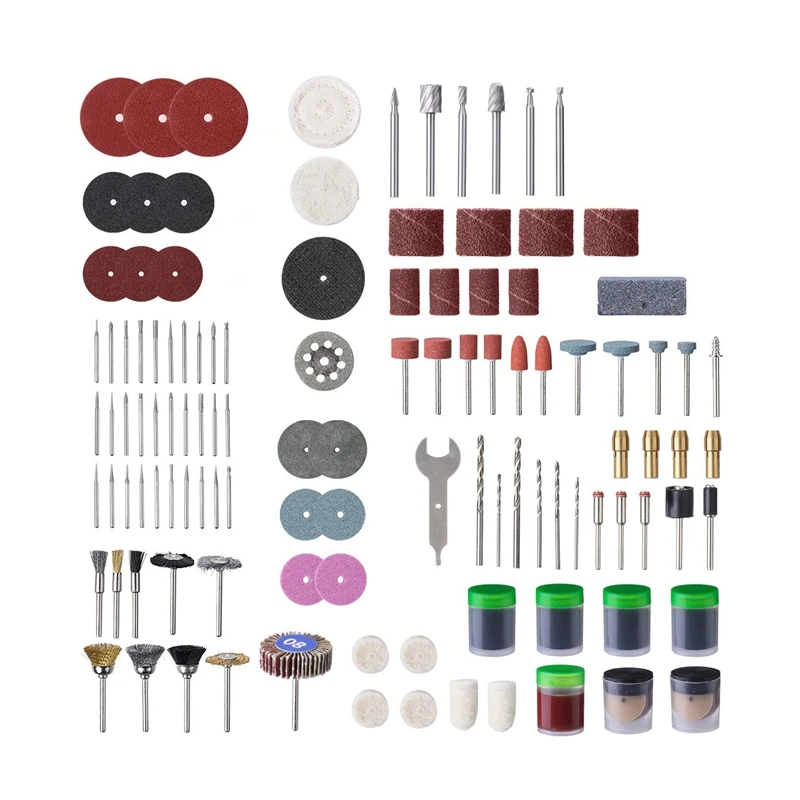 315Pcs Rotary Tool Accessories Bit Set Drill Polishing Kit For Dremel Grinding Bit Set
315Pcs Rotary Tool Accessories Bit Set Drill Polishing Kit For Dremel Grinding Bit Set