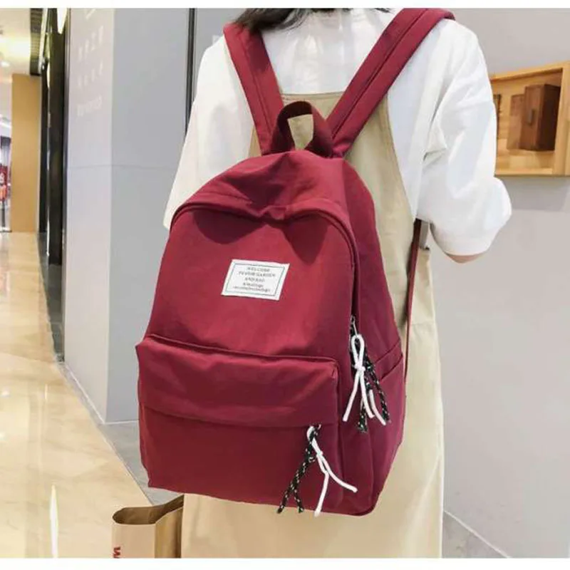 2019 Hot Sale New Lady Korean Backpack Simple Nylon Large Capacity Student Bag Versatile Fashion Backpack
2019 Hot Sale New Lady Korean Backpack Simple Nylon Large Capacity Student Bag Versatile Fashion Backpack