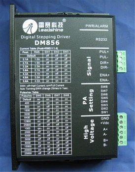 Leadshine Stepper Motor Drive NEMA34 86mm 3.5NM 2.8A 2ph 18-80VDC 86HS35+DM856 For CNC Engraving Machine
Leadshine Stepper Motor Drive NEMA34 86mm 3.5NM 2.8A 2ph 18-80VDC 86HS35+DM856 For CNC Engraving Machine