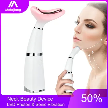 Neck Line Lifting Beauty Device Face Lifting Tool Remove Double Chin Remove Wrinkle LED Photon Therapy 45°C Sonic Vibration Slim
Neck Line Lifting Beauty Device Face Lifting Tool Remove Double Chin Remove Wrinkle LED Photon Therapy 45°C Sonic Vibration Slim