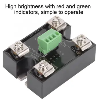 BERM State Relay Dual Channel DC Control Dual Channel AC Single Phase SSR 24-480VAC latching relay
BERM State Relay Dual Channel DC Control Dual Channel AC Single Phase SSR 24-480VAC latching relay