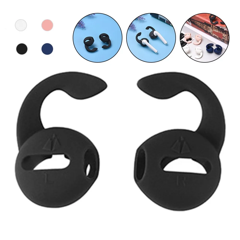 2 pack Replacement Soft Silicone Antislip Ear Cover Hook Earbuds Tips Earphone Silicone Case for iphone AirPods EarPods Cover
2 pack Replacement Soft Silicone Antislip Ear Cover Hook Earbuds Tips Earphone Silicone Case for iphone AirPods EarPods Cover