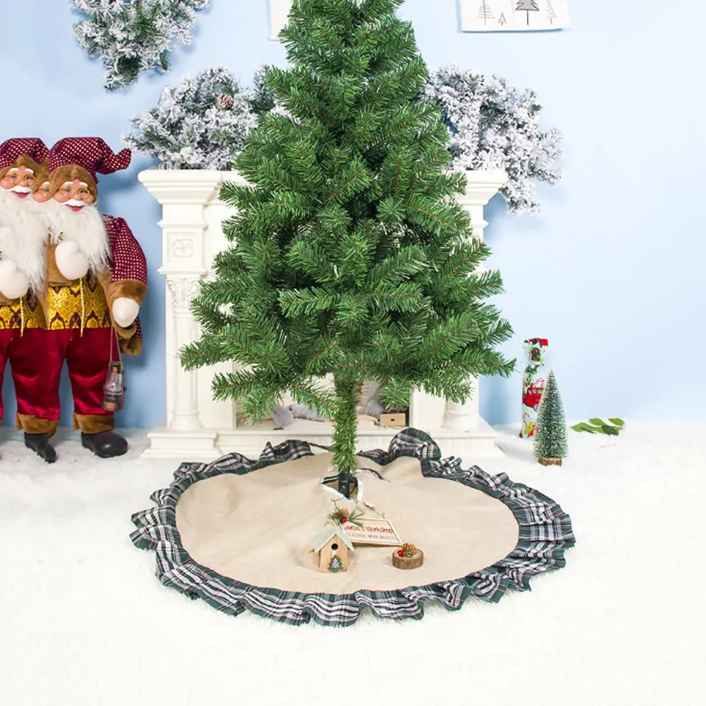 Original Christmas Tree Skirt Christmas Fabric Plaid 100cm Christmas Tree Skirt Christmas Tree Bottom Ornament Dropshipping 20
Original Christmas Tree Skirt Christmas Fabric Plaid 100cm Christmas Tree Skirt Christmas Tree Bottom Ornament Dropshipping 20