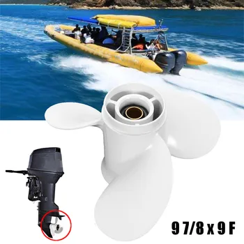 9 7/8X9F Boat Outboard Propeller For Yamaha 20 25 30HP Aluminum 10 Spline Tooths Diameter 60mm White 3 Blades
9 7/8X9F Boat Outboard Propeller For Yamaha 20 25 30HP Aluminum 10 Spline Tooths Diameter 60mm White 3 Blades