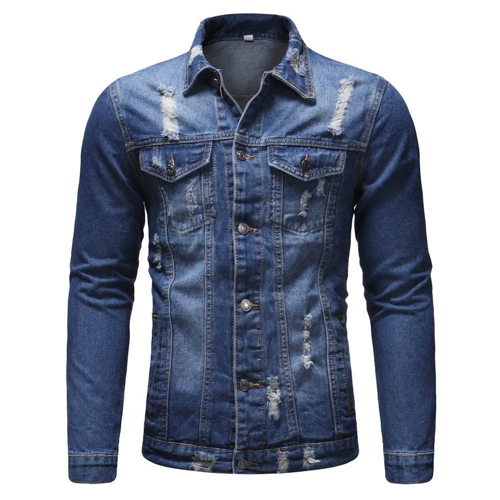 2019 New Denim Jacket Mens Hip Hop Hole Casual Bomber Jacket Coat Autumn Slim Stand Jean Jacket Plus Size Chaqueta Hombre
2019 New Denim Jacket Mens Hip Hop Hole Casual Bomber Jacket Coat Autumn Slim Stand Jean Jacket Plus Size Chaqueta Hombre