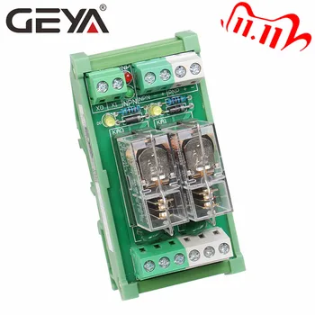 GEYA 2NG2R 2 Channel Omron Relay Module 2NO 2NC DPDT PLC RELAY Interface 12V 24V AC/DC
GEYA 2NG2R 2 Channel Omron Relay Module 2NO 2NC DPDT PLC RELAY Interface 12V 24V AC/DC
