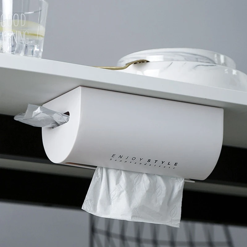 Creative Wall-mounted Tissue Holder Wc Tissue Box Kitchen Tissue Holder Toilet Paper Holder
Creative Wall-mounted Tissue Holder Wc Tissue Box Kitchen Tissue Holder Toilet Paper Holder