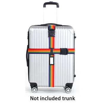 Luggage Strap Cross Belt Packing Adjustable Travel Suitcase Nylon 3 Digits Password Lock Cross Buckle Strap Baggage Belts
Luggage Strap Cross Belt Packing Adjustable Travel Suitcase Nylon 3 Digits Password Lock Cross Buckle Strap Baggage Belts