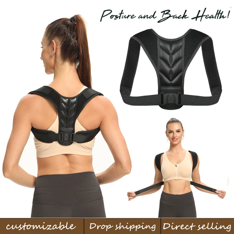 Posture Corrector Medical Adjustable Clavicle Men Woemen Upper Back Brace Shoulder Lumbar Support Belt | Спорт и развлечения