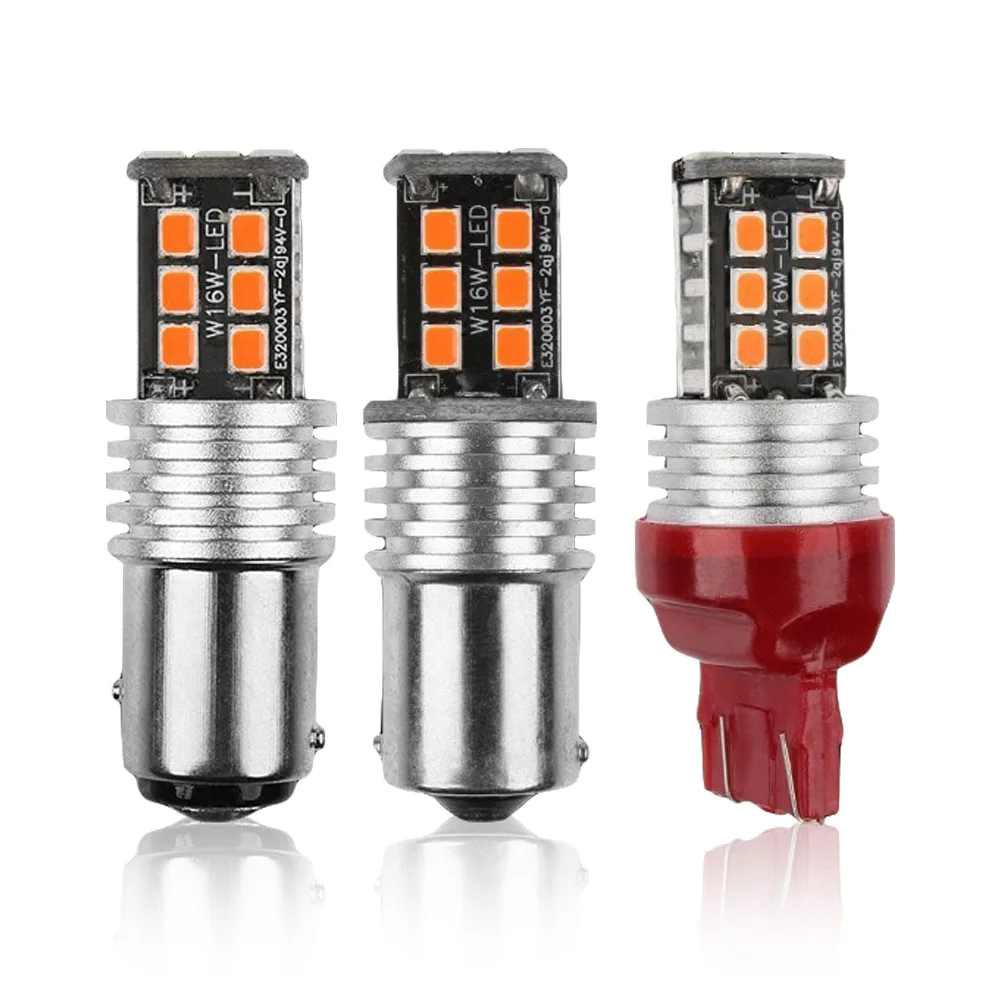 2pcs P21w 7440 7443 1157 1156 2835 LED T25 3157 T20 Car Tail Bulb Brake Light Auto Reverse Lamp Turn Signals red white yellow
2pcs P21w 7440 7443 1157 1156 2835 LED T25 3157 T20 Car Tail Bulb Brake Light Auto Reverse Lamp Turn Signals red white yellow