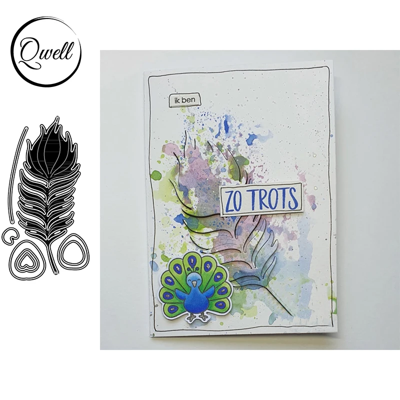 QWELL Peacock Feather Element Metal Cutting Dies For DIY Scrapbooking Album Craft Paper Card Making Template Die Cut 2020 New
QWELL Peacock Feather Element Metal Cutting Dies For DIY Scrapbooking Album Craft Paper Card Making Template Die Cut 2020 New