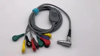 Compatible GE seer12 Metal elbow 10pin one-piece 10 lead holter ECG cable and leadwire IEC snap
Compatible GE seer12 Metal elbow 10pin one-piece 10 lead holter ECG cable and leadwire IEC snap