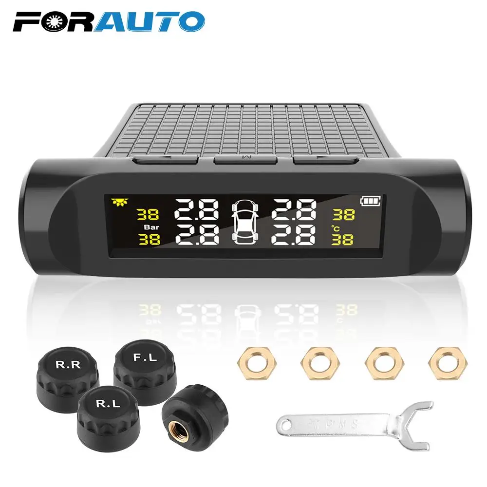 Car TPMS Tyre Pressure Monitoring System Digital LCD Display Automobile parts Battery Auto Security Alarm Systems Tyre Pressure
Car TPMS Tyre Pressure Monitoring System Digital LCD Display Automobile parts Battery Auto Security Alarm Systems Tyre Pressure