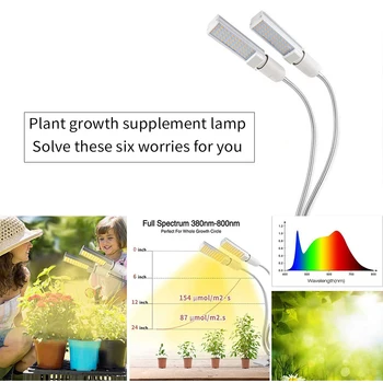 LED Daylight Planting Light Grow Light Plant Light Indoor Plant Grow Light Flower Vegetable Seedling Potted Gardening Indoor
LED Daylight Planting Light Grow Light Plant Light Indoor Plant Grow Light Flower Vegetable Seedling Potted Gardening Indoor