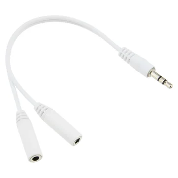 1000pcs Audio Splitter Cable 3.5mm Male to 2 Female Jack 3.5mm Mic Splitter Aux Cable for iPhone Laptop MP3 Headphone Headset
1000pcs Audio Splitter Cable 3.5mm Male to 2 Female Jack 3.5mm Mic Splitter Aux Cable for iPhone Laptop MP3 Headphone Headset