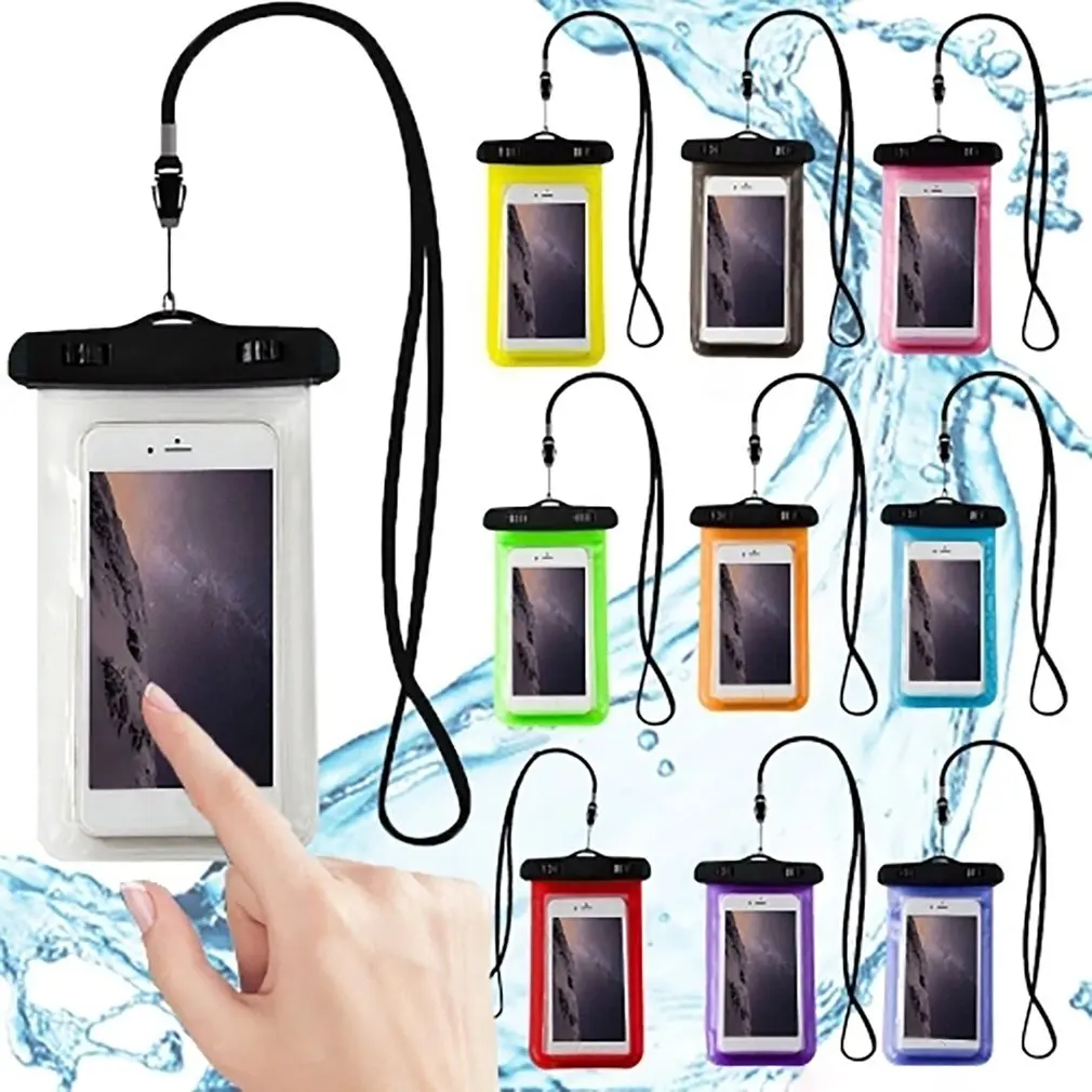 Waterproof Mobile Phone Case For iPhone X Xs Max Xr 8 7 Samsung S9 Clear PVC Sealed Underwater Cell Smart Phone Dry Pouch Cover
Waterproof Mobile Phone Case For iPhone X Xs Max Xr 8 7 Samsung S9 Clear PVC Sealed Underwater Cell Smart Phone Dry Pouch Cover