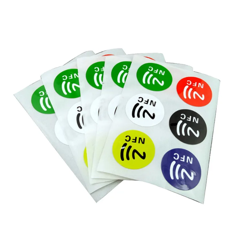 Smart NFC Tags Stickers Chip Adhesive 144 Byte 13.56MHZ Durable For Mobile Phone JHP-Best | Мобильные телефоны и