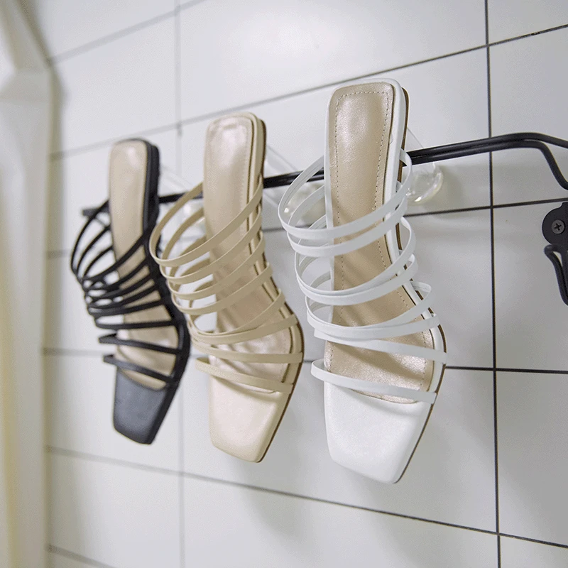 2019 Summer New Style Thin Drawstring High Heel Shoes Slippers Korean-style-Style Open-Toe Outer Wear Chunky-Heel Slipper WOMEN'
2019 Summer New Style Thin Drawstring High Heel Shoes Slippers Korean-style-Style Open-Toe Outer Wear Chunky-Heel Slipper WOMEN'