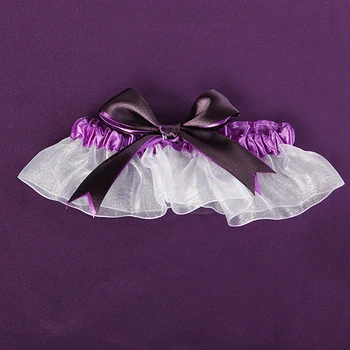 Purple Color Lovely Satin With Bow Wedding Garters
Purple Color Lovely Satin With Bow Wedding Garters