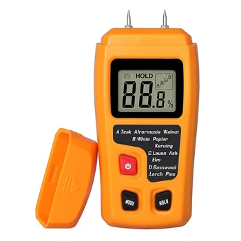 Handheld Wood Moisture Test Meter LCD Moisture Tester for Wood Moisture Detector Include with 2 Test Probe Pins (Battery NOT Inc
Handheld Wood Moisture Test Meter LCD Moisture Tester for Wood Moisture Detector Include with 2 Test Probe Pins (Battery NOT Inc