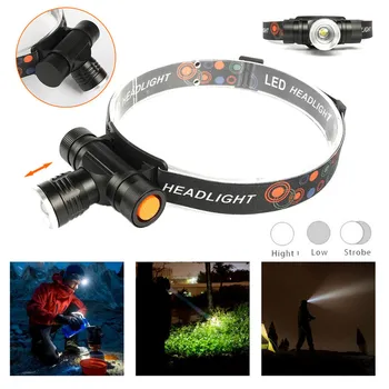 headlamp Portable XML-T6 3 Modes USB Rechargable Flashlight Head Light Zoomable Outdoor latarka czolowa #3D03
headlamp Portable XML-T6 3 Modes USB Rechargable Flashlight Head Light Zoomable Outdoor latarka czolowa #3D03