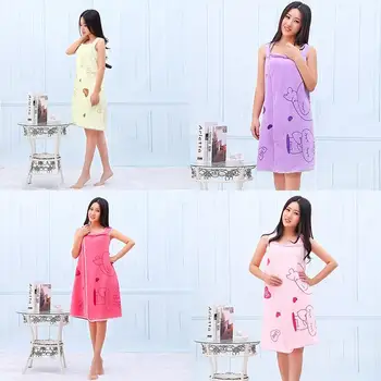 Bathrobe Cartoon Printing Variety Of Bath Skirts Can Wear Bath Towel Personality Sexy Lovely Sweet Polyester (Polyester) Dijin
Bathrobe Cartoon Printing Variety Of Bath Skirts Can Wear Bath Towel Personality Sexy Lovely Sweet Polyester (Polyester) Dijin