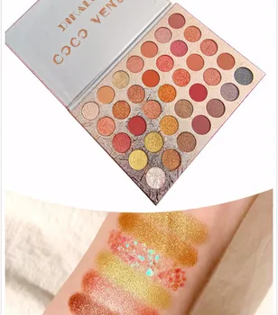 35 Color Matte Glitter Eye Shadow Palette Shimmer Highlight Metallic Eyeshadow Power Pigmented Eye Makeup Palette TSLM2
35 Color Matte Glitter Eye Shadow Palette Shimmer Highlight Metallic Eyeshadow Power Pigmented Eye Makeup Palette TSLM2