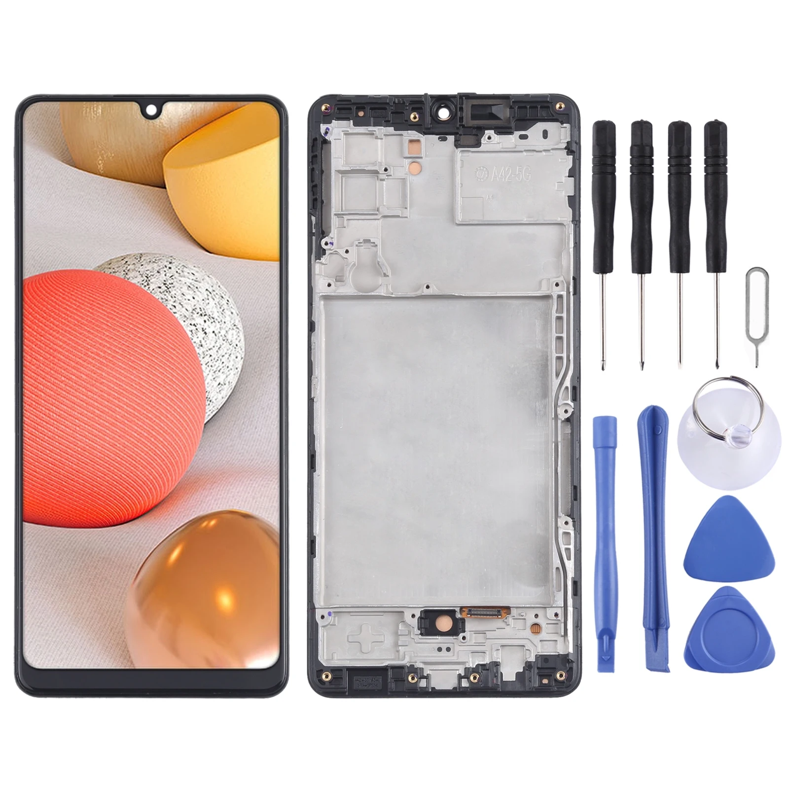 For Samsung Galaxy A42 5G SM-A426 LCD Screen and Digitizer Full Assembly With Frame Not Supporting Fingerprint Identification
For Samsung Galaxy A42 5G SM-A426 LCD Screen and Digitizer Full Assembly With Frame Not Supporting Fingerprint Identification