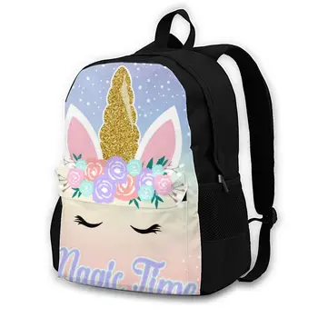 Laptop Backpack Women Canvas Backpack School Teenagers Casual Travel Cute Unicorn Magic Time Bags
Laptop Backpack Women Canvas Backpack School Teenagers Casual Travel Cute Unicorn Magic Time Bags