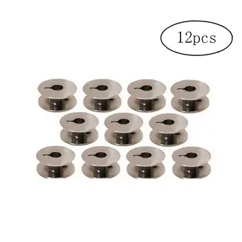 12 Pcs Sewing Maching Metal Bobbins Mini Wire Reel Bobbins Spool for Janome 1600P Series,Juki TL Series,Brother PQ Series
12 Pcs Sewing Maching Metal Bobbins Mini Wire Reel Bobbins Spool for Janome 1600P Series,Juki TL Series,Brother PQ Series