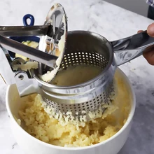 1pcs Food Grade 403 Stainless Steel Potato Masher Rice Fruit Vegetable Juicer Kitchen Tool Labor-Saving Non-toxic Easy To Clean
1pcs Food Grade 403 Stainless Steel Potato Masher Rice Fruit Vegetable Juicer Kitchen Tool Labor-Saving Non-toxic Easy To Clean