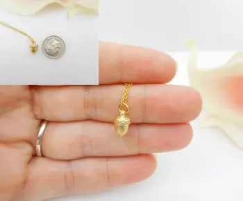 New Geometric round Cute Pinecone Tiny Acorn Necklace Food fruit Pine Cone Necklace Small Squirrel Nut Necklaces for Lucky Gifts
New Geometric round Cute Pinecone Tiny Acorn Necklace Food fruit Pine Cone Necklace Small Squirrel Nut Necklaces for Lucky Gifts