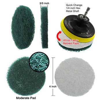 8Pcs Tile Bathtub Tire Power Scrubber Cleaning Drill Clean Brush Cleaner Kit 2-4inch Cleaning Brush
8Pcs Tile Bathtub Tire Power Scrubber Cleaning Drill Clean Brush Cleaner Kit 2-4inch Cleaning Brush