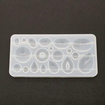 DIY Crystal Epoxy Pendant Mold Mirror Handmade Resin Molds Gypsum Making Necklace Accessories Tools
DIY Crystal Epoxy Pendant Mold Mirror Handmade Resin Molds Gypsum Making Necklace Accessories Tools