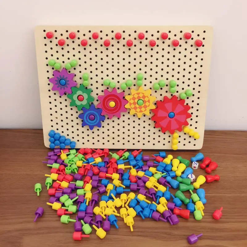 CHILDREN'S Puzzle Educational Toy 4-6-Year-Old Combination Fight Inserted Mushroom Nail Wooden 1-2-3 a Year of Age Baby Educatio
CHILDREN'S Puzzle Educational Toy 4-6-Year-Old Combination Fight Inserted Mushroom Nail Wooden 1-2-3 a Year of Age Baby Educatio