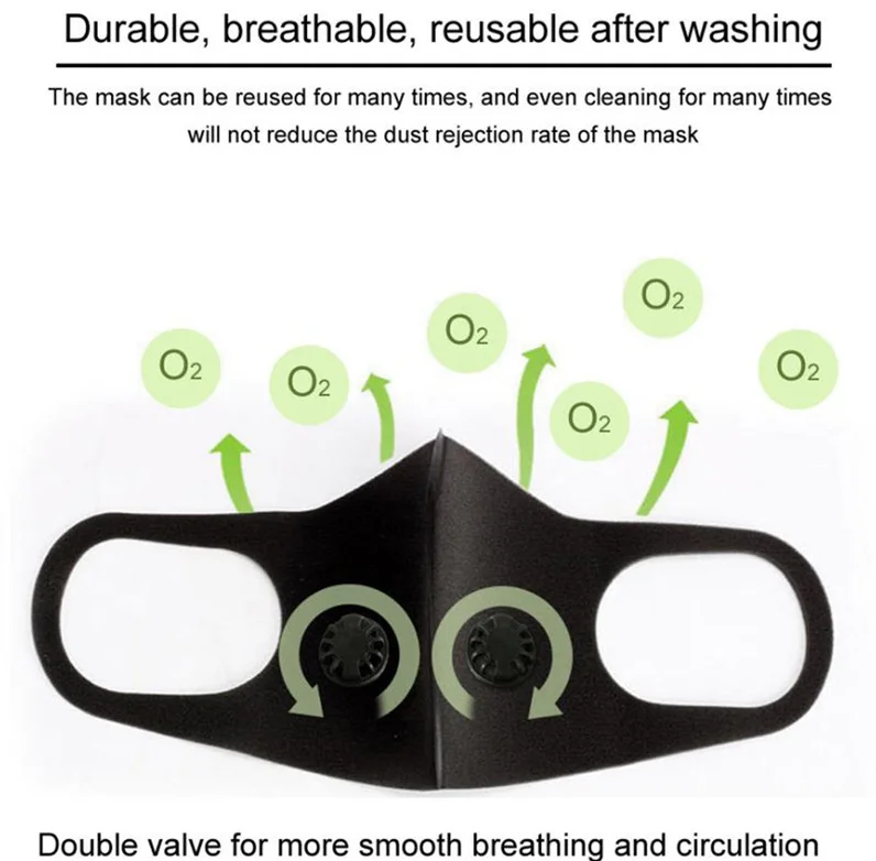 Black Valveless Single and Double Valve Gas Mask Filters To Protect Nose and Mouth Can Be Purchased In Large Quantities
Black Valveless Single and Double Valve Gas Mask Filters To Protect Nose and Mouth Can Be Purchased In Large Quantities